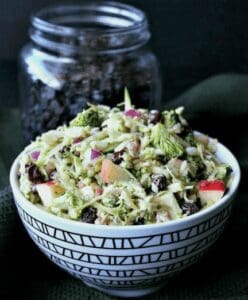
                
            
            Vegan Apple Broccoli Salad
            